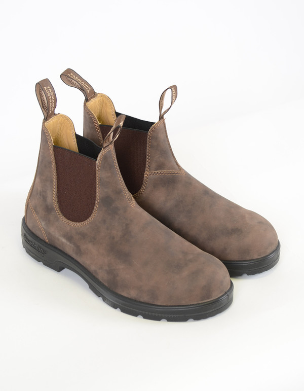 Blundstone Women's 585 Round Toe Boots Rustic Brown Blundstone Women's 585 Round Toe Boots Rustic Brown