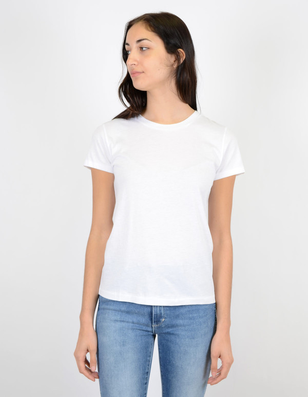 Filippa K Cotton Tee White Filippa K Cotton Tee White