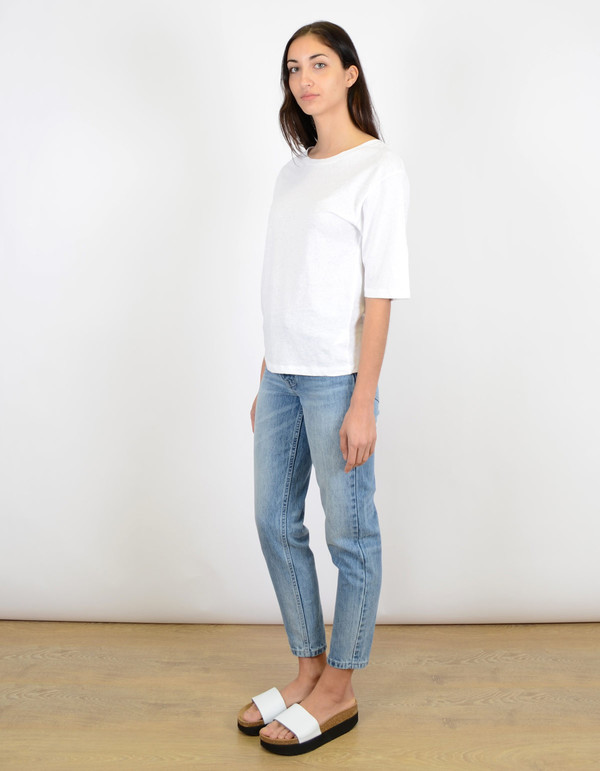 Filippa K Oversize Tee White Filippa K Oversize Tee White