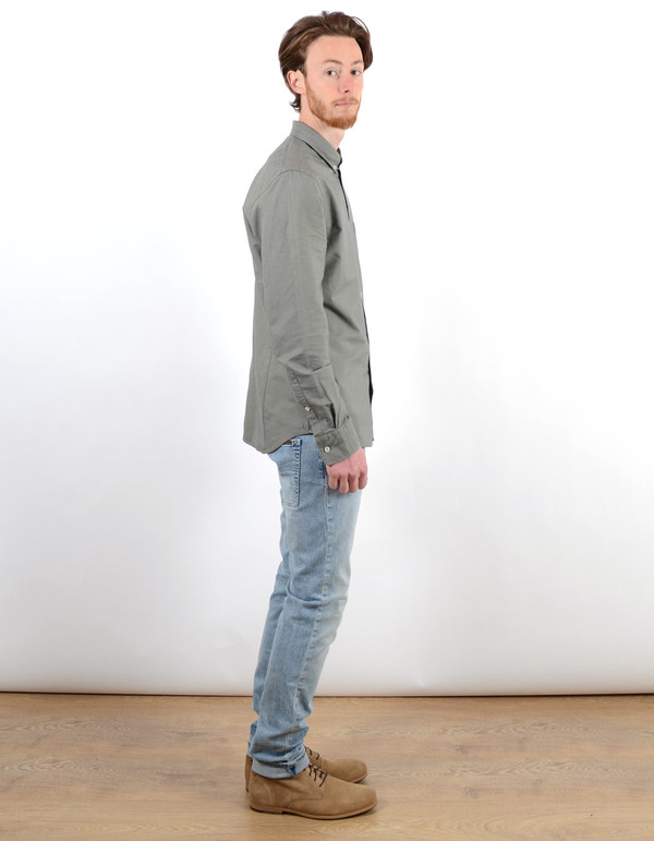 Filippa K Paul Oxford Shirt Dusty Green Dusty Laurel Filippa K Paul Oxford Shirt Dusty Green Dusty Laurel