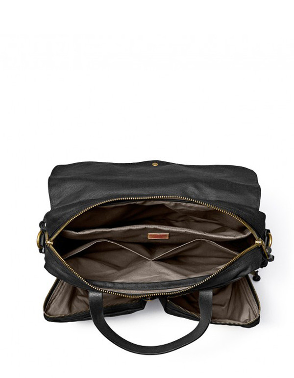 Filson 24 Hour Tin Briefcase Black Filson 24 Hour Tin Briefcase Black
