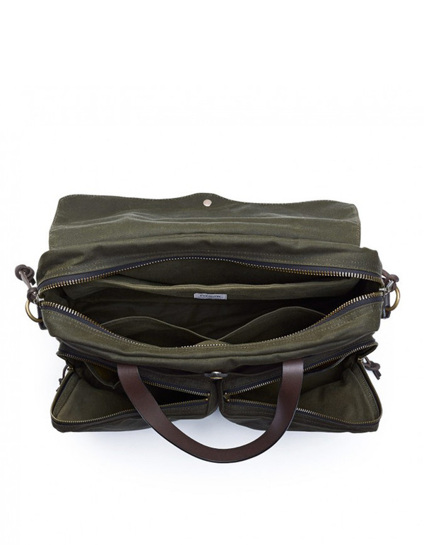 Filson 24 Hour Tin Briefcase Otter Green Filson 24 Hour Tin Briefcase Otter Green
