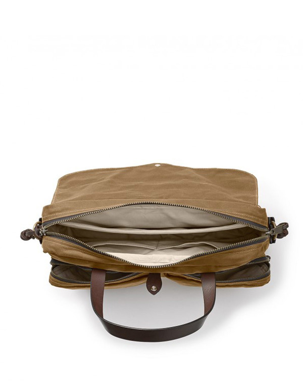 Filson 24 Hour Tin Briefcase Tan Filson 24 Hour Tin Briefcase Tan