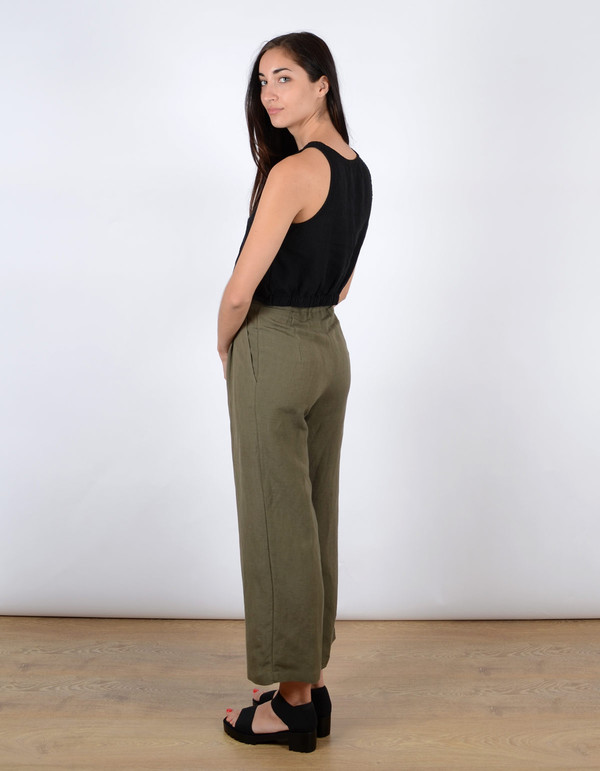 First Rite Wide Trouser Army First Rite Wide Trouser Army