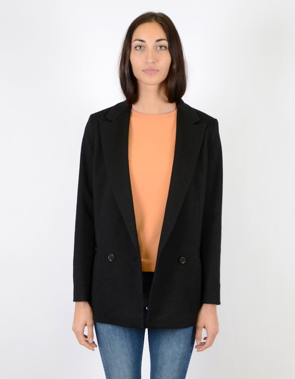 Ganni Crawford Blazer Black Ganni Crawford Blazer Black