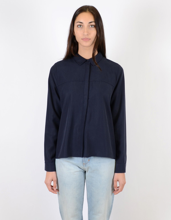 Just Female Triba Shirt Blue Nights Just Female Triba Shirt Blue Nights