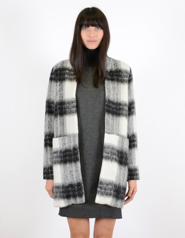 Just Female Wood Kimono Coat Just Female Wood Kimono Coat