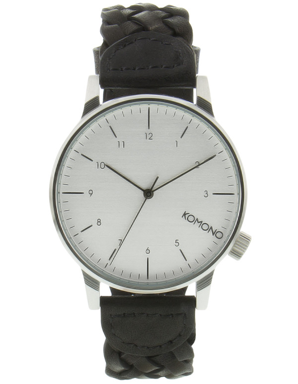 Komono Winston Woven Watch Black Komono Winston Woven Watch Black