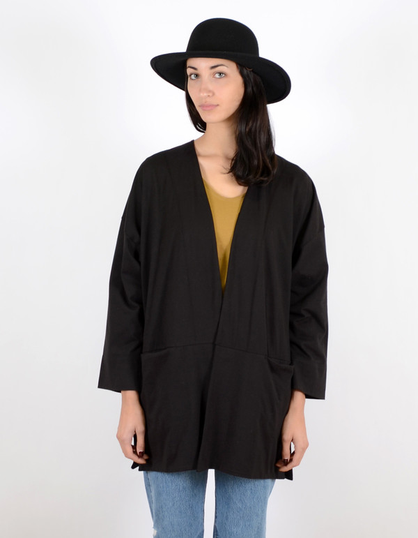 Kowtow Gesture Cardigan Black Kowtow Gesture Cardigan Black