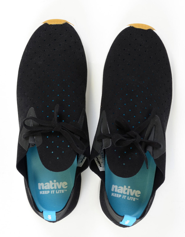 Native Shoes Native Apollo Moc Jiffy Black Shell White Native Shoes Native Apollo Moc Jiffy Black Shell White