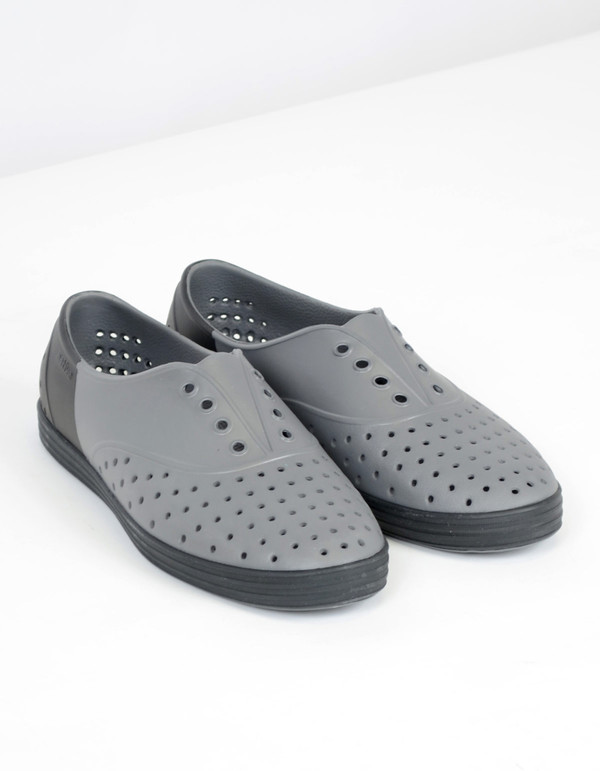 Native Shoes Native Jericho Block Dublin Grey with Jiffy Black Native Shoes Native Jericho Block Dublin Grey with Jiffy Black