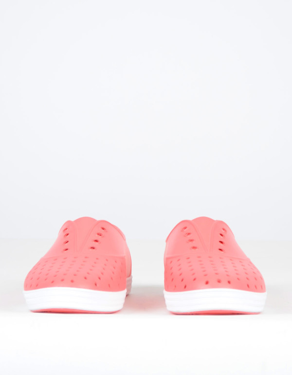 Native Shoes Native Jericho Snapper Red with Shell White Native Shoes Native Jericho Snapper Red with Shell White