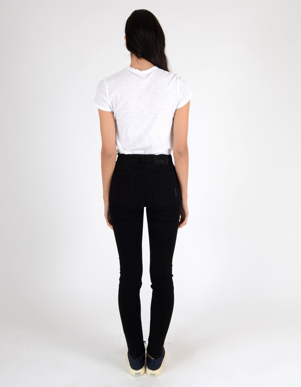 Neuw Marilyn High Rise Skinny Jean Black Raw Neuw Marilyn High Rise Skinny Jean Black Raw
