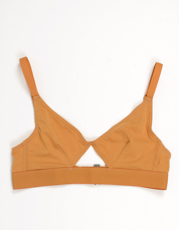 Nude Label Cut Out Bra Caramel Nude Label Cut Out Bra Caramel