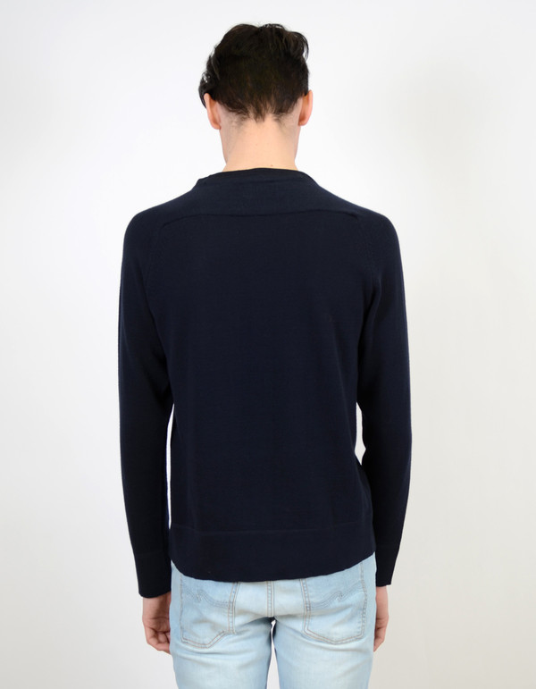 Men's Nudie Dag Sweater Navy Men's Nudie Dag Sweater Navy
