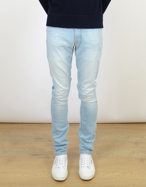 Men's Nudie Lean Dean Cirrus Sky Blue Men's Nudie Lean Dean Cirrus Sky Blue