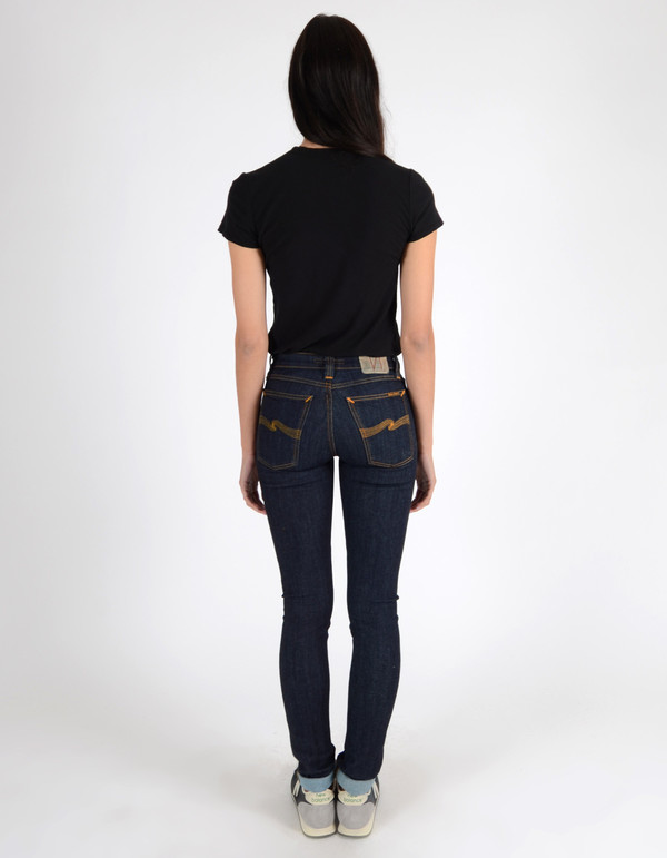 Nudie Skinny Lin Organic Twill Navy Nudie Skinny Lin Organic Twill Navy