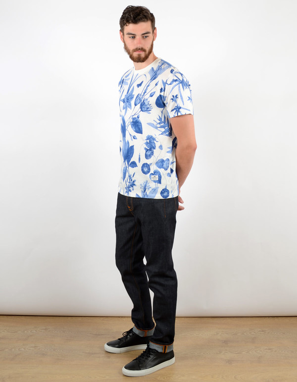 Men's Penfield Wilson Botanical Tee Blue Men's Penfield Wilson Botanical Tee Blue