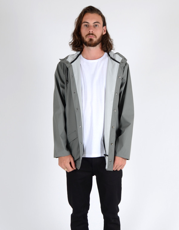 Men's Rains Jacket Grey Men's Rains Jacket Grey
