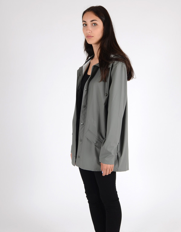 Rains Jacket Women's Grey Rains Jacket Women's Grey
