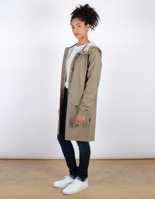 Rains Long Jacket Soil Rains Long Jacket Soil
