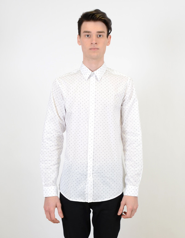 Men's Selected Homme Haze Shirt Bright White Men's Selected Homme Haze Shirt Bright White