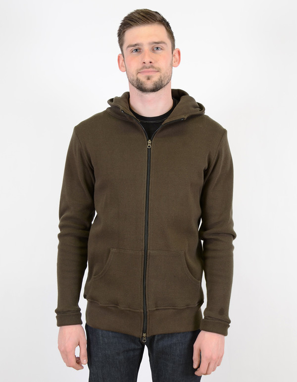 Men's Still Life CPH Zip Hoody Olive Men's Still Life CPH Zip Hoody Olive
