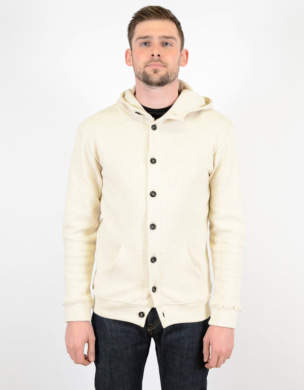 Men's Still Life Sidney Button Hoody Men's Still Life Sidney Button Hoody