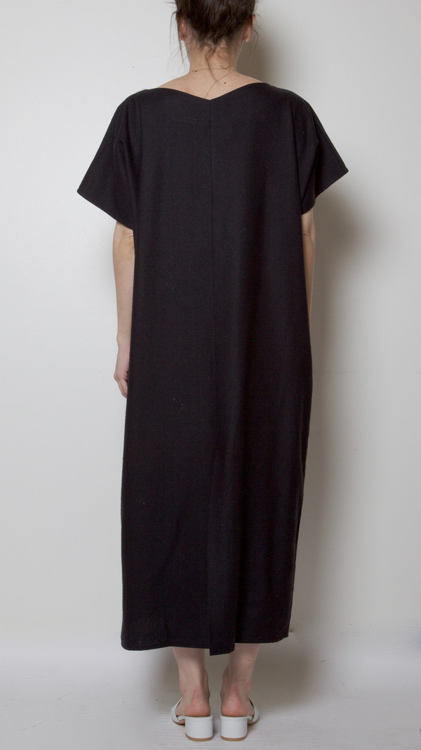 Baserange Sevinc Tee Dress in Black Baserange Sevinc Tee Dress in Black