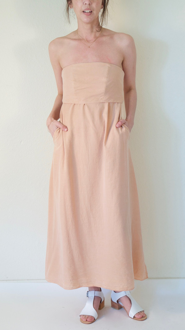 Caron Callahan Ursula Dress in Melon Caron Callahan Ursula Dress in Melon