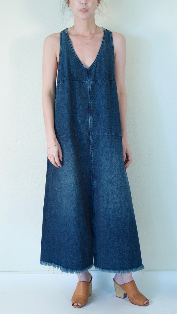 Rachel Comey Buxton Dress in Indigo Denim Rachel Comey Buxton Dress in Indigo Denim