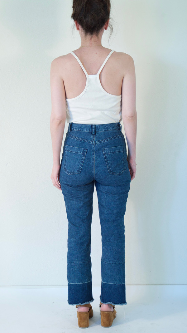 Rachel Comey Slim Legion Pant in Indigo Denim Rachel Comey Slim Legion Pant in Indigo Denim