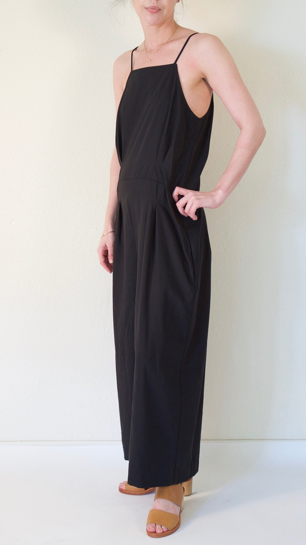 Wolcott : Takemoto Shibata Jumpsuit in Black Wolcott : Takemoto Shibata Jumpsuit in Black