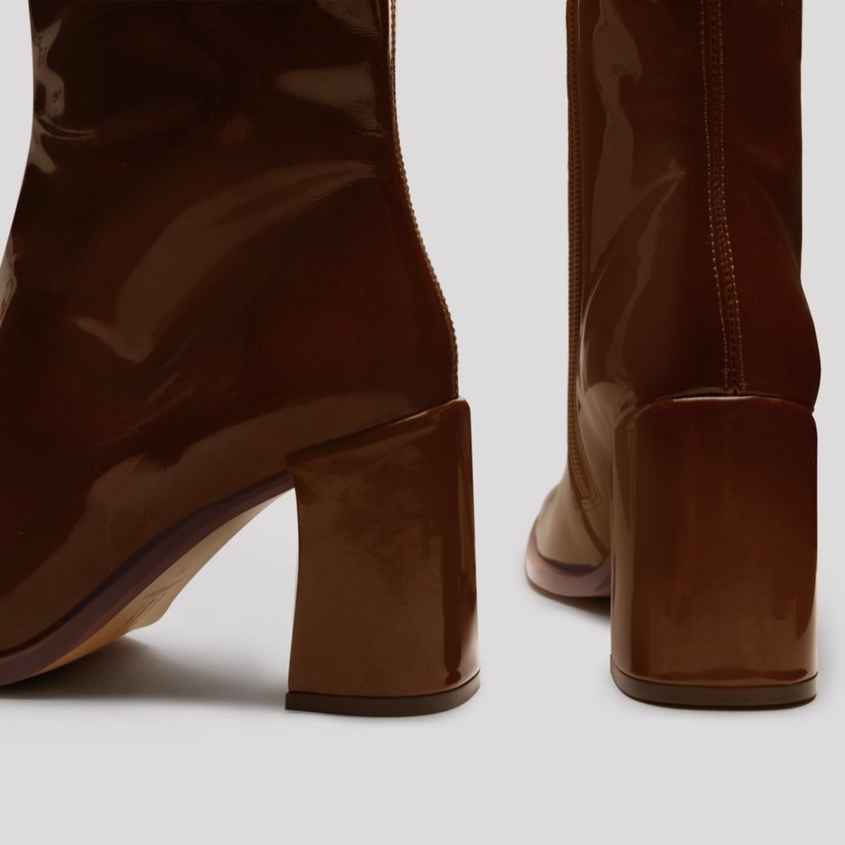 Miista Asta E8 Boot - Brown Patent 