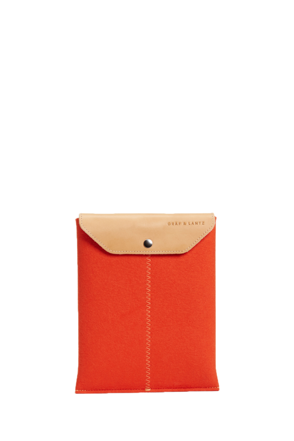 iPad sleeve orange iPad sleeve orange