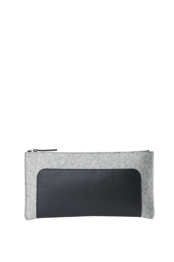 Andie clutch Granite/black Andie clutch Granite/black