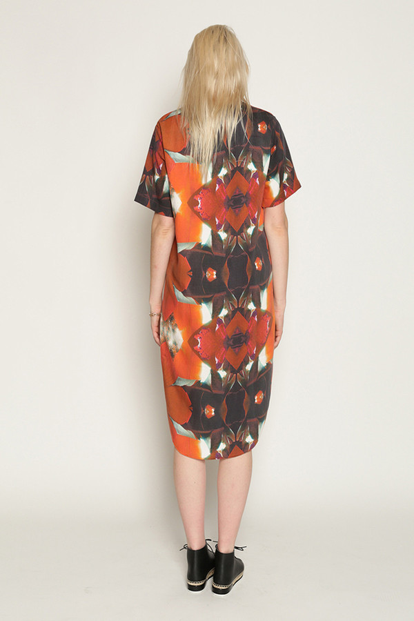 H. Fredriksson Vero Dress in Red Leaves H. Fredriksson Vero Dress in Red Leaves