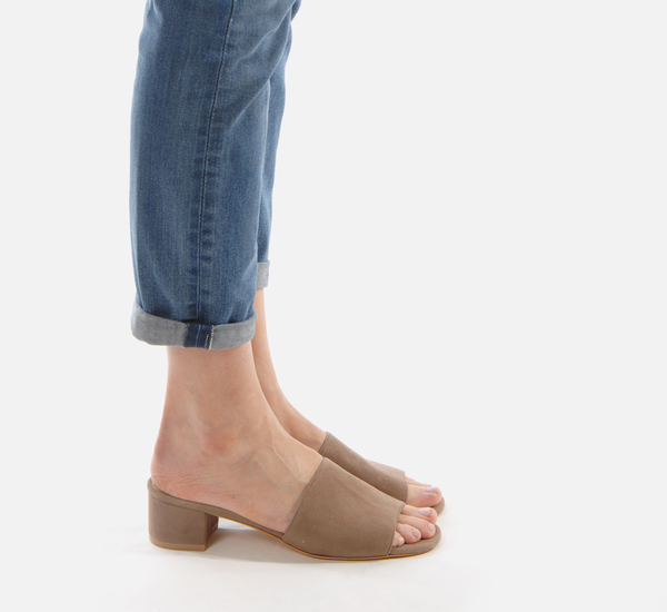 Maryam Nassir Zadeh Mushroom Suede Sophie Slide Mules Maryam Nassir Zadeh Mushroom Suede Sophie Slide Mules