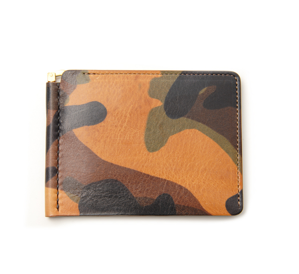 Anchor Bridge AB Short Money Clip Brown Camo Wallet Anchor Bridge AB Short Money Clip Brown Camo Wallet
