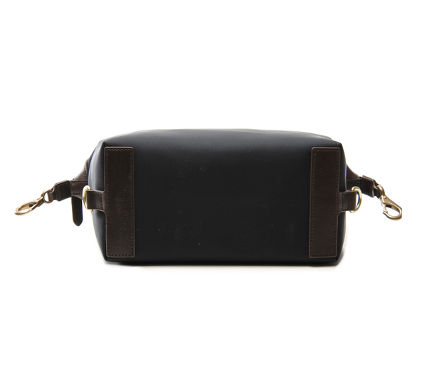 Navy and Dark Brown MS Wash Bag by Mismo Navy and Dark Brown MS Wash Bag by Mismo