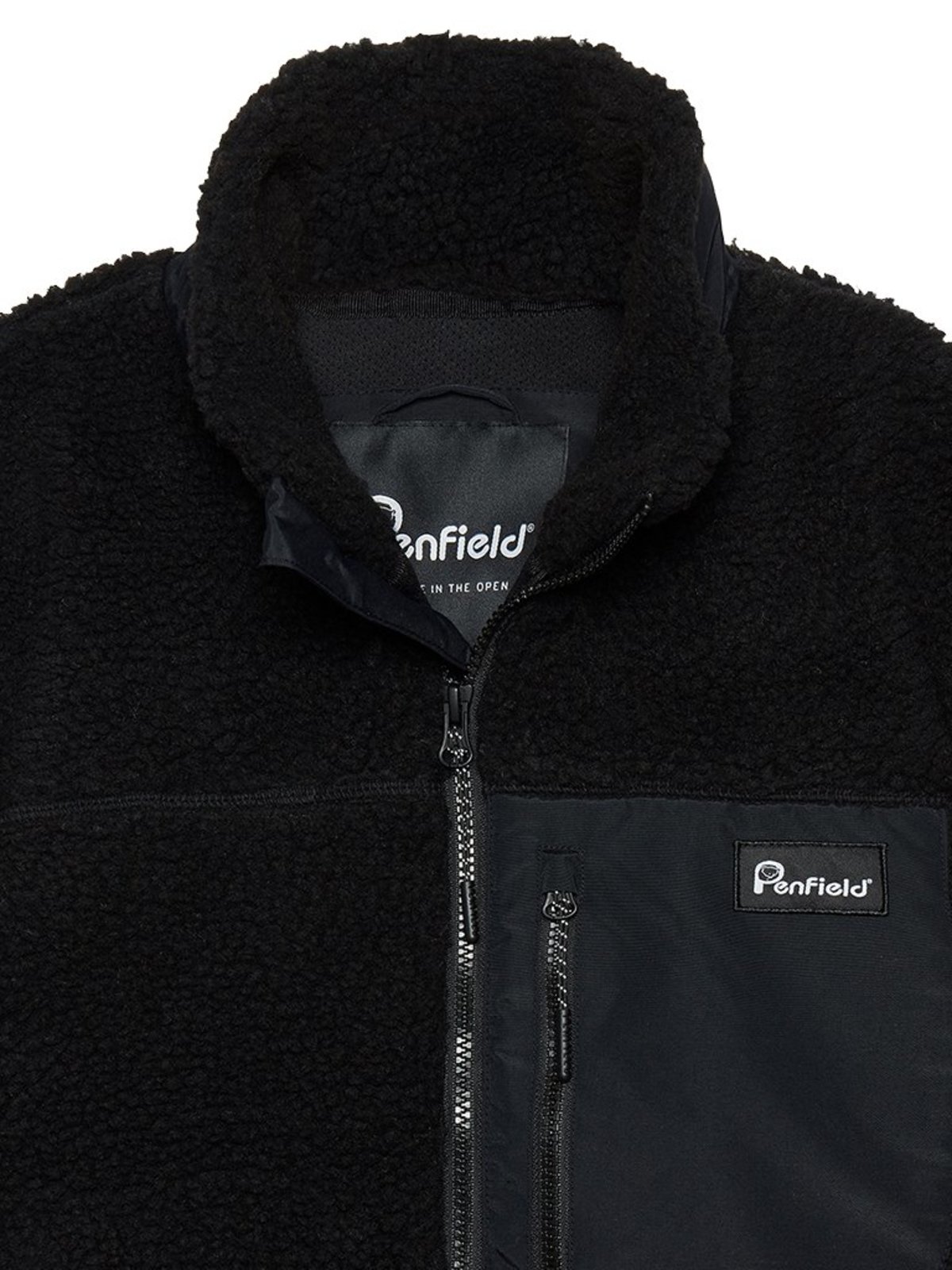 Penfield Mattawa Fleece Jacket - Black 