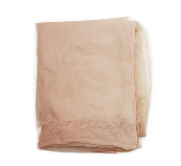 Oyuna Ulla Shawl In Peach Beige Oyuna Ulla Shawl In Peach Beige