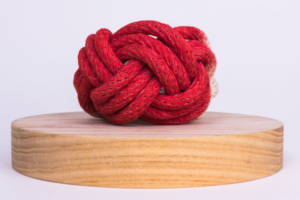 Tanya Aguiñiga - Knotted Rope Bracelet - Red Tanya Aguiñiga - Knotted Rope Bracelet - Red