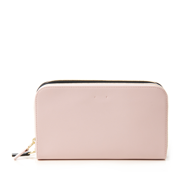 PB 0110 CM4 Rose and Black Wallet PB 0110 CM4 Rose and Black Wallet
