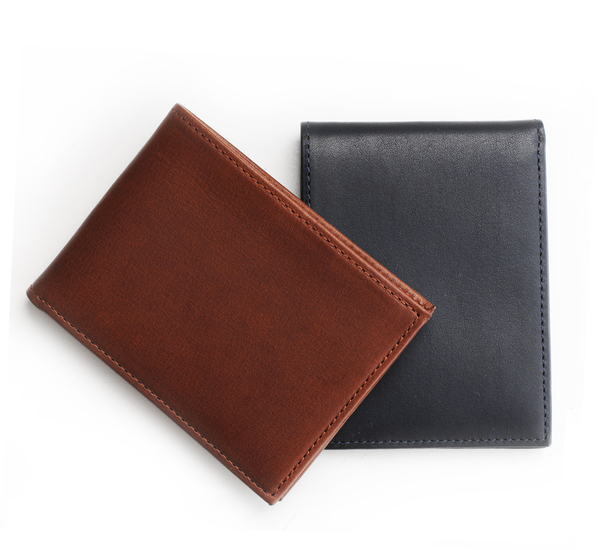 Hayden Leather Navy Denver Bifold Wallet Hayden Leather Navy Denver Bifold Wallet