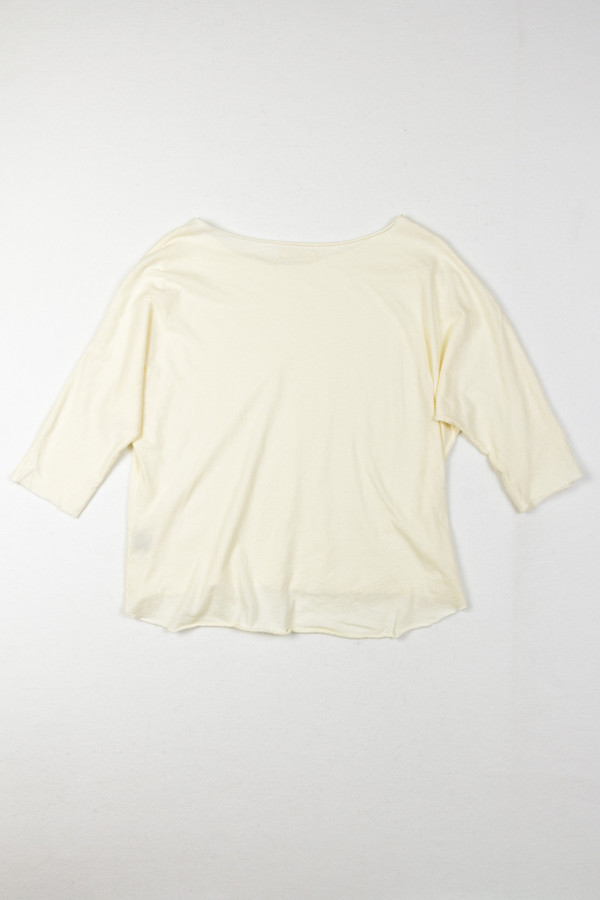 Wide Short Sleeve Cotton Tee Wide Short Sleeve Cotton Tee