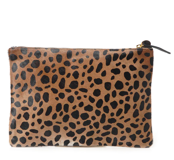 Clare V. Leopard Flat Clutch Clare V. Leopard Flat Clutch
