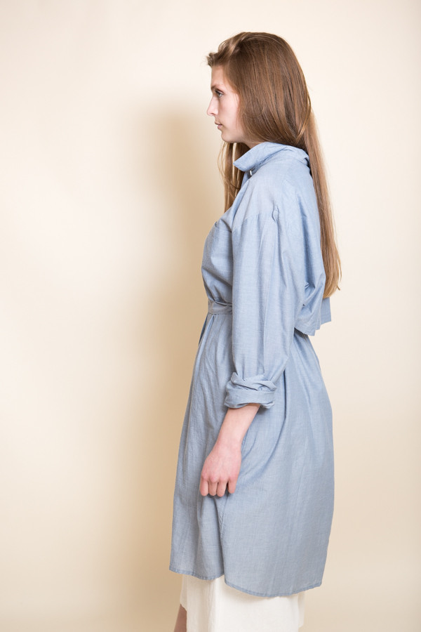 Kowtow Day After Day Dress / Blue Chambray Kowtow Day After Day Dress / Blue Chambray