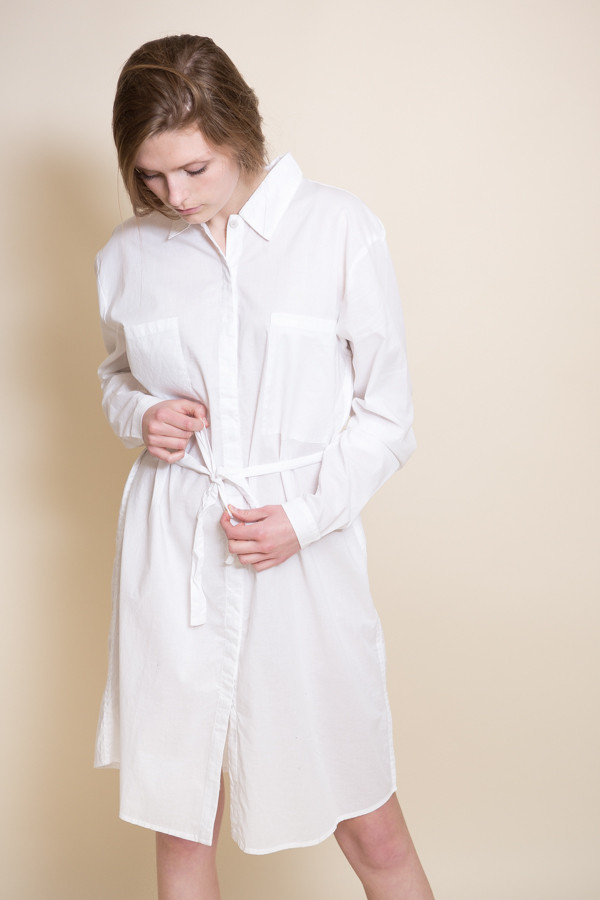 Kowtow Day After Day Dress / White Kowtow Day After Day Dress / White