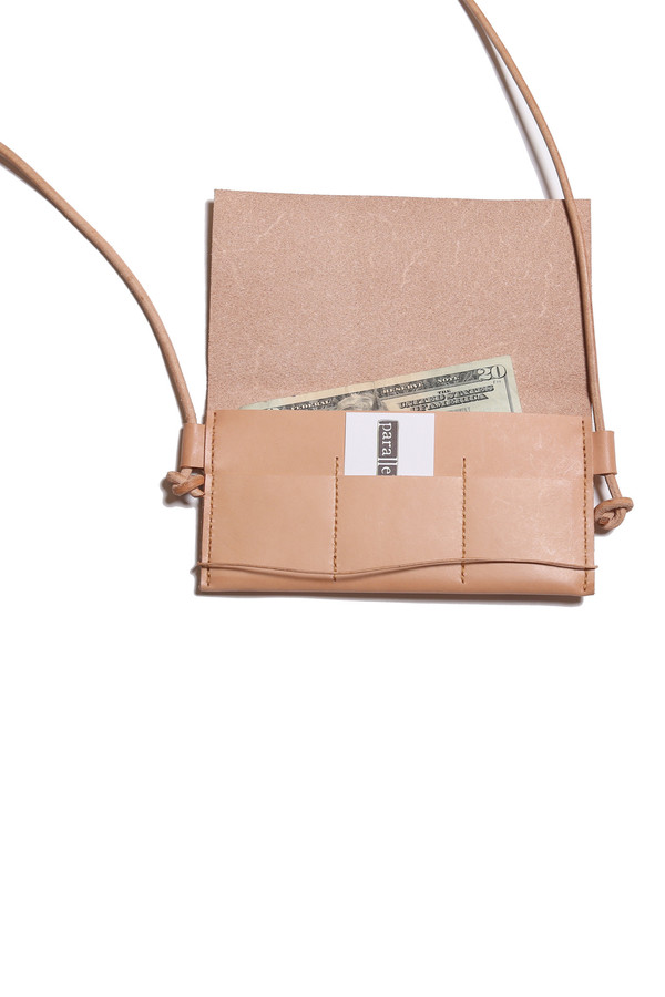 Minnie + George Cross Body Wallet in Veg Tan Minnie + George Cross Body Wallet in Veg Tan